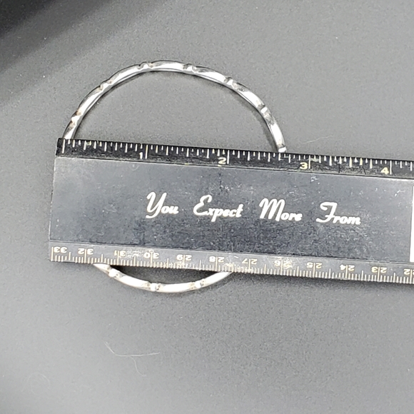 James Avery retired Sterling Silver 925 Ichthus bangle bracelet - Picture 2 of 6